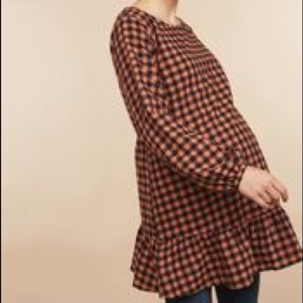 Plaid Maternity Shirt
